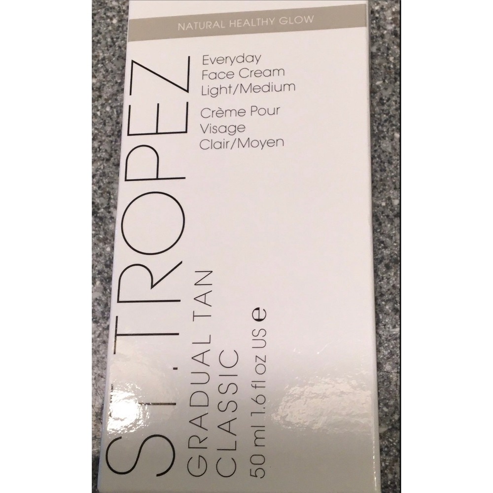 St. tropez natural face tanning lotion 2.6 oz new in box‎